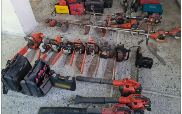 Εξιχνιάστηκαν οι κλοπές από κούριερ και το φυτώριο της αναδάσωσης Θεσσαλονίκης στον Λαγκαδά (φωτ.)