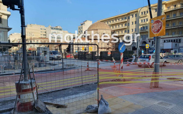 Θεσσαλονίκη: Αποδίδονται στην κυκλοφορία τμήματα του οδοστρώματος στις οδούς Εγνατία & Βενιζέλου