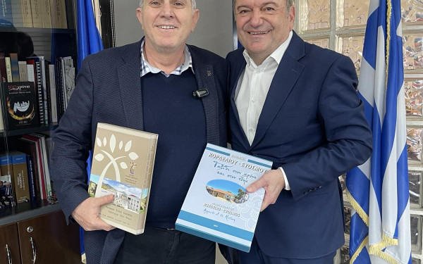 Τα κοινά προβλήματα των δύο περιοχών συζήτησαν Λ. Αλεξανδρίδης - Ι. Καϊτεζίδης