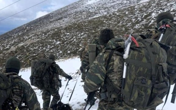Συνεκπαίδευση δυνάμεων ειδικών επιχειρήσεων Ελλάδας - ΗΠA στην Πιερία