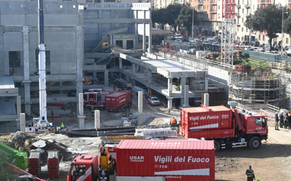 Φλωρεντία: Τρεις νεκροί και δύο αγνοούμενοι από την κατάρρευση σε εργοτάξιο