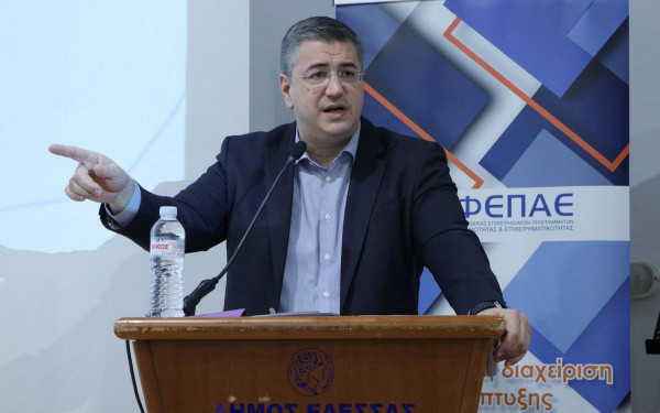 Έδεσσα: Ο Απ. Τζιτζικώστας παρουσίασε την πρώτη δράση ενίσχυσης της επιχειρηματικότητας από το νέο ΕΣΠΑ