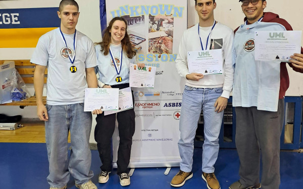 Διάκριση με την πρώτη για την ομάδα ρομποτικής «HERON» του Πανεπιστημίου Μακεδονίας