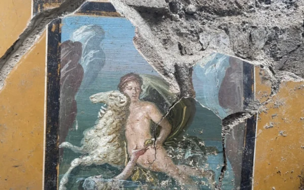 Πομπηία: Στο φως εντυπωσιακή τοιχογραφία του Φρίξου και της Έλλης