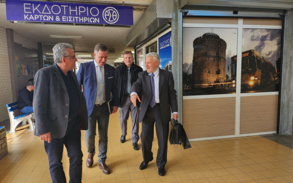 ΟΑΣΘ: Συνάντηση για την βελτίωση των μετακινήσεων στο ΔΙΠΑΕ (φωτ.)