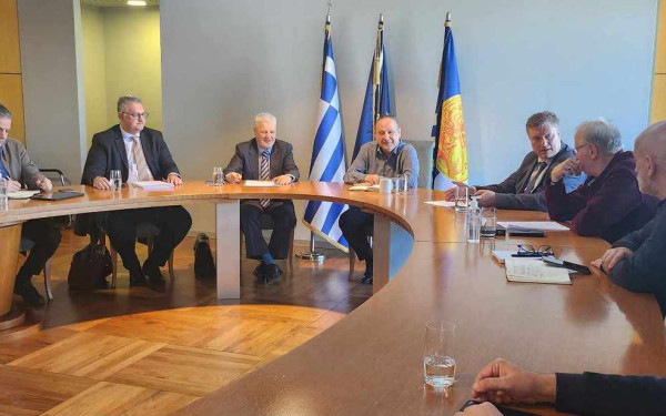 Θεσσαλονίκη: Συνάντηση του Στ. Αγγελούδη με τον πρόεδρο του ΟΑΣΘ Κ.Ταγγίρη