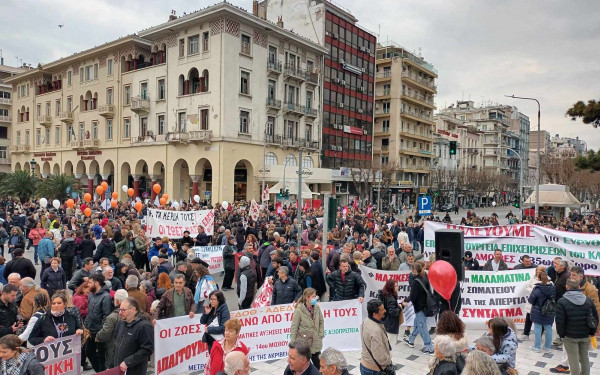 Θεσσαλονίκη: Κυκλοφοριακές ρυθμίσεις στο κέντρο την Παρασκευή, λόγω των κινητοποιήσεων για τα Τέμπη