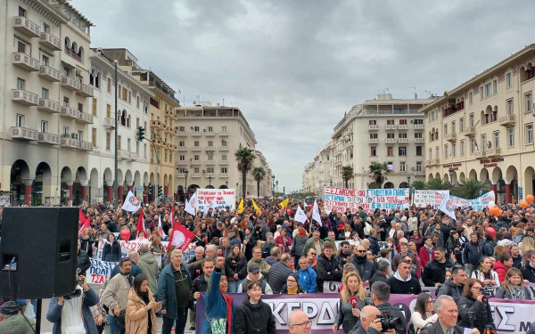 Τέμπη: Ο χάρτης των κινητοποιήσεων στη Θεσσαλονίκη