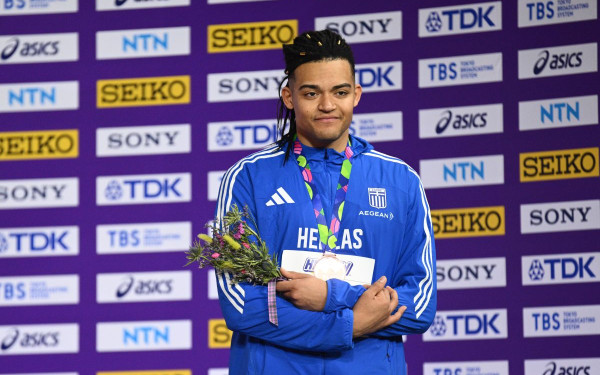 Συγχαρητήρια Μητσοτάκη για την κατάκτηση του χάλκινου από τον Εμ. Καραλή στο παγκόσμιο πρωτάθλημα στίβου