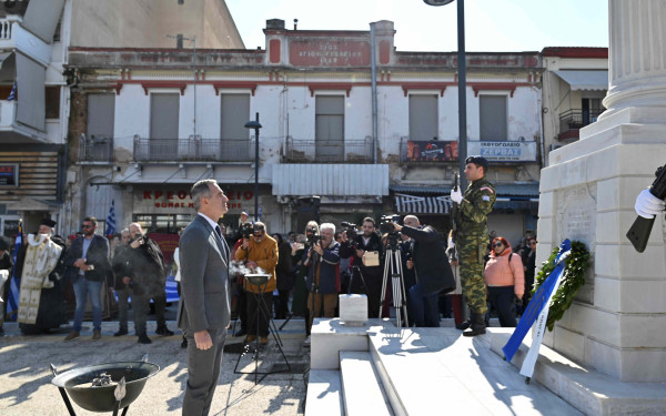 Ο Στάθης Κωνσταντινίδης στις εκδηλώσεις για την απελευθέρωση της Νιγρίτας