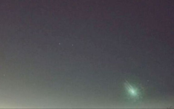 Μέτσοβο: Εντυπωσιακό βίντεο από πτώση μετεωροειδούς