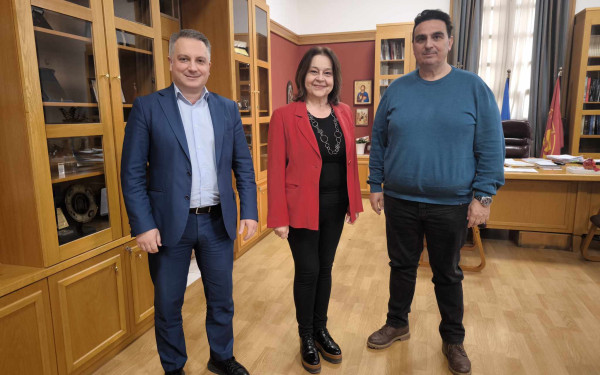 Η Χρύσα Αράπογλου συναντήθηκε με  θεσμικούς εκπροσώπους του επιχειρηματικού κόσμου