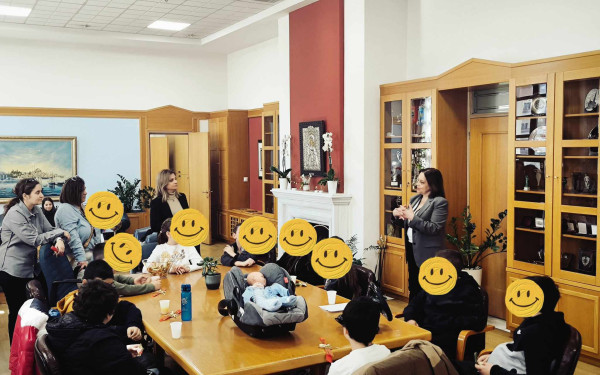 Στο Δημαρχείο Καλαμαριάς οι μαθητές που κατασκεύασαν ρομποτικό σύστημα για το «Σύνδρομο Ξεχασμένου Παιδιού»