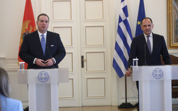 Γεραπετρίτης: Στηρίζουμε την ευρωπαϊκή προοπτική του Μαυροβουνίου