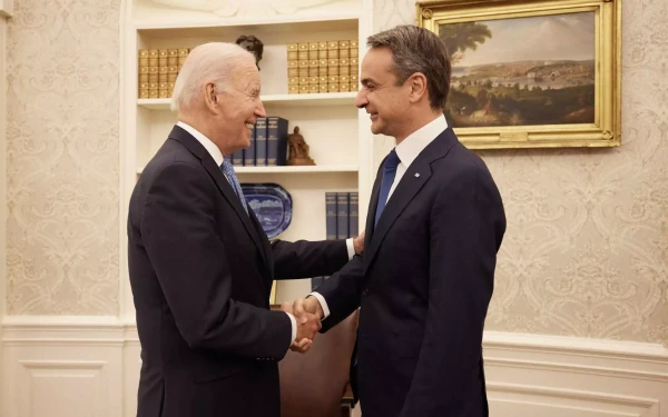 Διαβουλεύσεις για τη συνάντηση Μπάιντεν - Μητσοτάκη στο Λευκό Οίκο