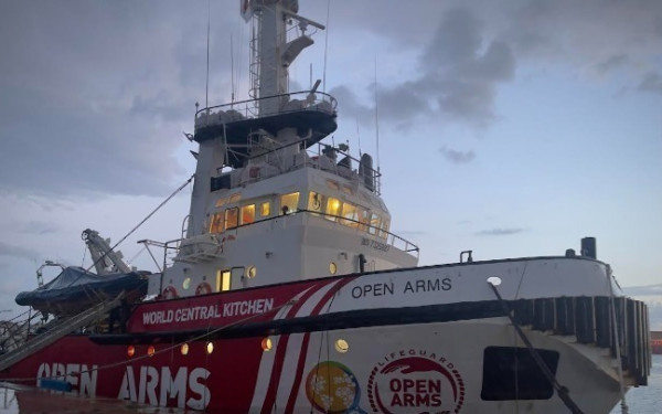 Κύπρος: Απέπλευσε από την Λάρνακα με προορισμό τη Γάζα αμερικανικό πλοίο με ανθρωπιστική βοήθεια