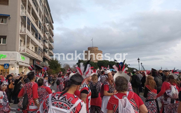 Θεσσαλονίκη: Οι καρναβαλιστές ξανάρχονται - Νέα εξόρμηση με ανοιχτούς δρόμους αυτή τη φορά (φωτ.)
