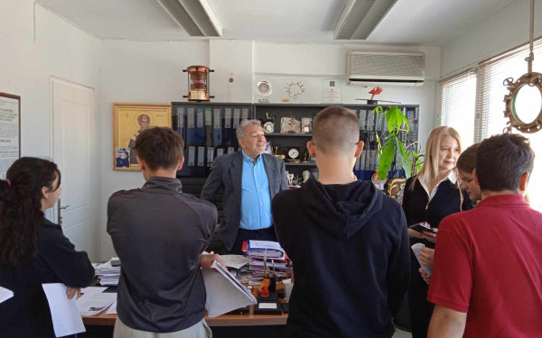 Απαγγελία ποιημάτων από μαθητές του 1ου Γυμνασίου Θέρμης