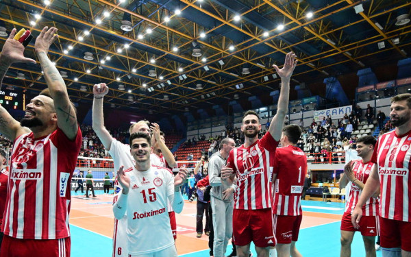 Βόλεϊ: Κυπελλούχος Ελλάδας ο Ολυμπιακός