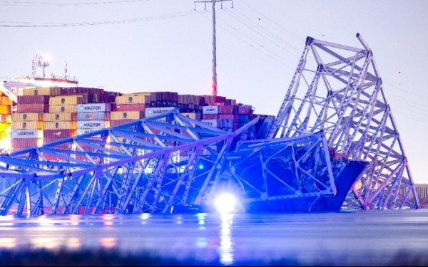 ΗΠΑ- κατάρρευση γέφυρας: Έξι αγνοούμενοι στη Βαλτιμόρη