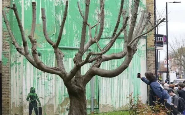 Νέο έργο του Banksy στο Λονδίνο με μήνυμα για το περιβάλλον
