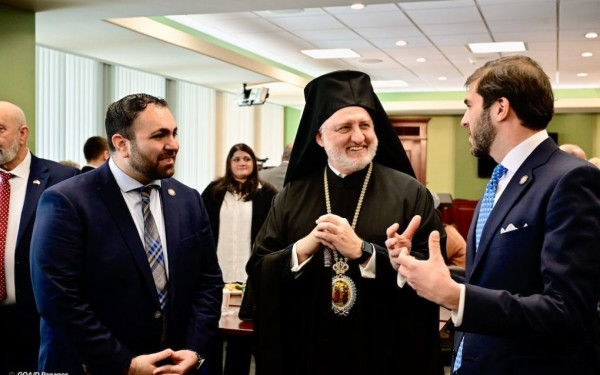 Την τουρκική κατοχή στην Κύπρο κατήγγειλε ο Ελπιδοφόρος από το Καπιτώλιο της Νέας Υόρκης (βίντεο, φωτ.)