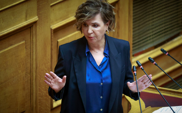 Πρόταση δυσπιστίας - Ο. Γεροβασίλη: «Δυσπιστία για τη συγκάλυψη από το πρώτο δευτερόλεπτο της τραγωδίας»