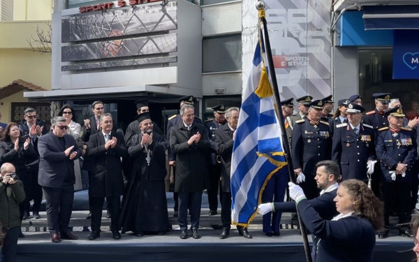 Στην παρέλαση της Κοζάνης ο Στ. Κωνσταντινίδης