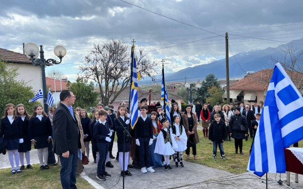 Τιμήθηκαν τα 203 χρόνια από την Επανάσταση του 1821 στον δήμο Δίου Ολύμπου (φωτ.)