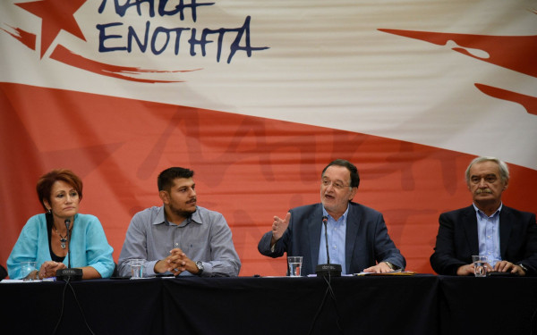 Λαφαζάνης στη ΔΕΘ: «Εξάμβλωμα» η συμφωνία των Πρεσπών