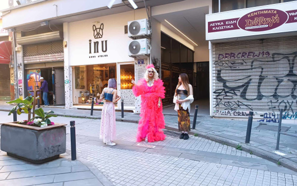 Θεσσαλονίκη: To makthes.gr στα γυρίσματα των σποτ του Europride (φωτ.)