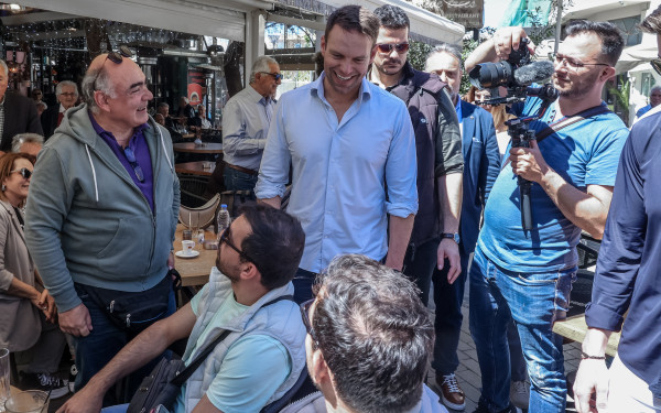 Κασσελάκης στο Ηράκλειο: «Το ποτάμι δεν γυρίζει πίσω -Έχουμε μήνυμα, έχουμε κίνημα»