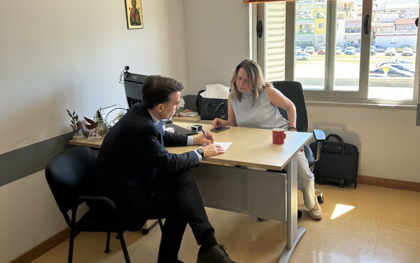 Θεσσαλονίκη: Επίσκεψη του Μιχάλη Χουρδάκη στο Κέντρο Υγείας Ευόσμου