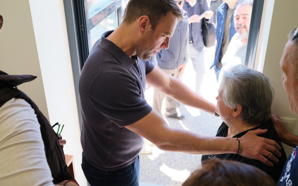 Στο Νοσοκομείο Σητείας ο Στέφανος Κασσελάκης