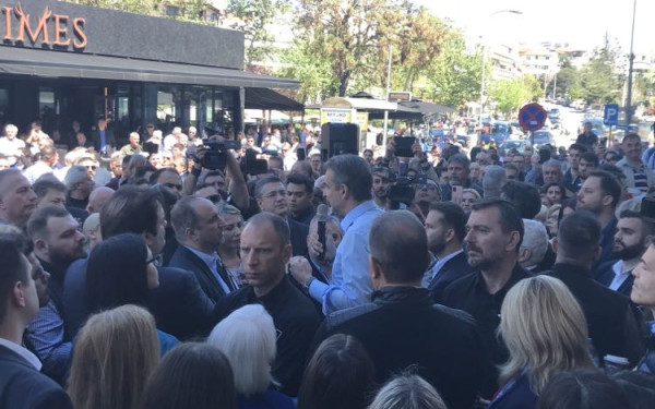 Κυριάκος Μητσοτάκης στην Πολίχνη: Πρώτη φορά κυβέρνηση έλυσε τόσα προβλήματα στη δυτική Θεσσαλονίκη (βίντεο, φωτ.)