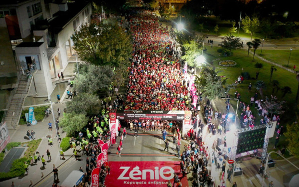 Θεσσαλονίκη: Ο Διεθνής Νυχτερινός Ημιμαραθώνιος «τρέχει» φέτος δυτικά