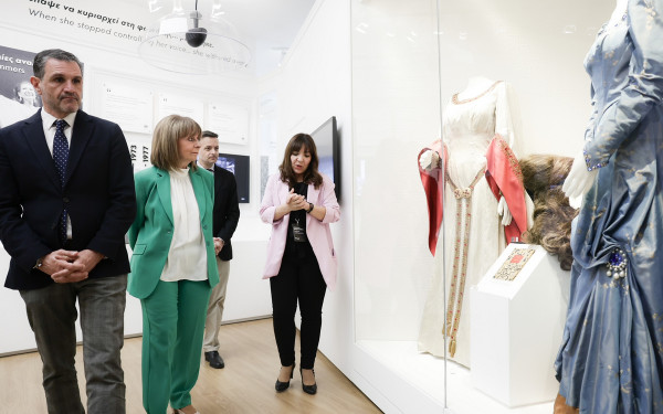 Στο Μουσείο Μαρία Κάλλας ξεναγήθηκε η Κατ. Σακελλαροπούλου