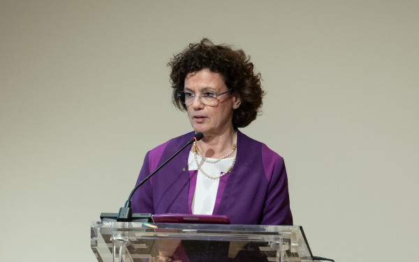 Επίτιμη διδάκτορας του ΔΠΘ η πρόεδρος του ΣΒΕ Λουκία Σαράντη