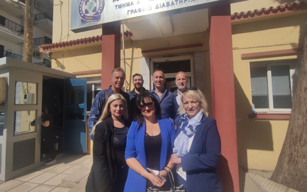 Συνάντηση του Εμπορικού Συλλόγου Ευόσμου Κορδελιού με το Αστυνομικό Τμήμα Ευόσμου