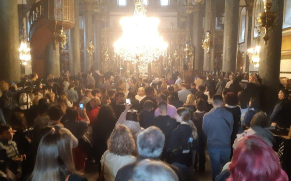 Φανάρι - Βαρθολομαίος σε μαθητές σχολείων από την Ελλάδα: Θα αντέχουμε κι ας πνέουν κι αντίθετοι άνεμοι (φωτ.)