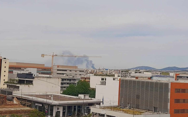 Θεσσαλονίκη: Ξέσπασε φωτιά στα δυτικά (φωτ.)