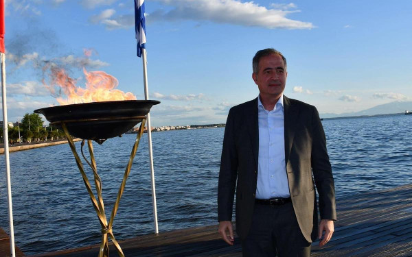 Στ. Κωνσταντινίδης: Η Ολυμπιακή Φλόγα μεταφέρει πανανθρώπινα ιδεώδη