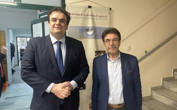 Πιερρακάκης στην Καλαμαριά: Η Ελληνική Γλώσσα θα διδάσκεται σε ολόκληρο τον κόσμο