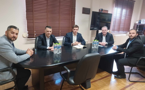 Τον Δήμο Χαλκηδόνος επισκέφτηκε ο επικεφαλής του Γραφείου  του Πρωθυπουργού στη Θεσσαλονίκη