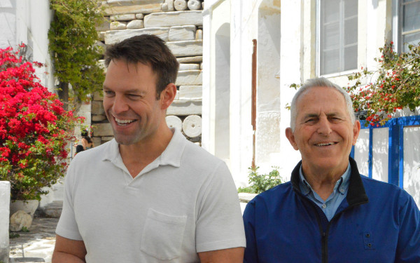 Στη Λέρο ο Στέφανος Κασσελάκης