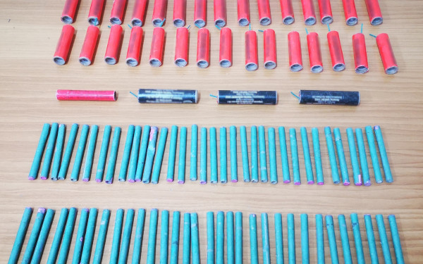 Θεσσαλονίκη: Τρεις συλλήψεις για παράβαση της νομοθεσίας περί βεγγαλικών και φωτοβολίδων