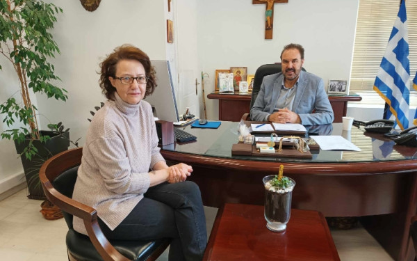 Φλώρινα: Συνάντηση του Δημάρχου με την Προϊσταμένη της Εφορείας Αρχαιοτήτων