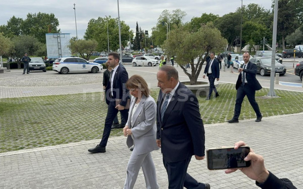 Θεσσαλονίκη: Συνάντηση της Προέδρου της Δημοκρατίας με τον δήμαρχο Θεσσαλονίκης (βίντεο, φωτ.)