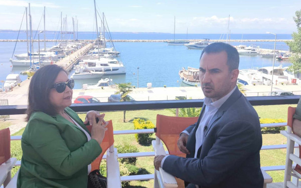 Καλαμαριά: Παραλιακό μέτωπο και δημόσιος χώρος στο τραπέζι της συνάντησης της Χρύσας Αράπογλου με τον Αλέξη Χαρίτση