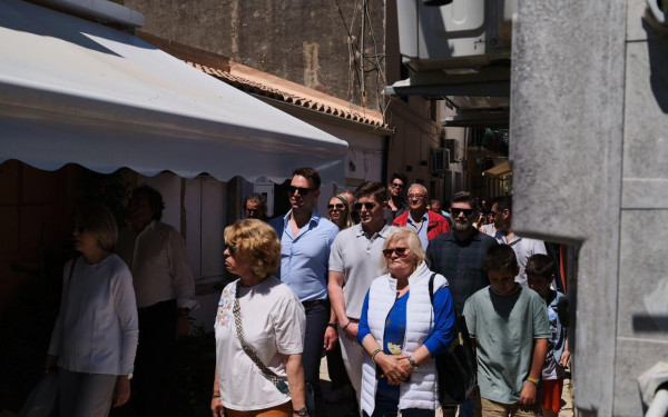 Επίσκεψη του προέδρου του ΣΥΡΙΖΑ-ΠΣ Στέφανου Κασσελάκη στους Παξούς